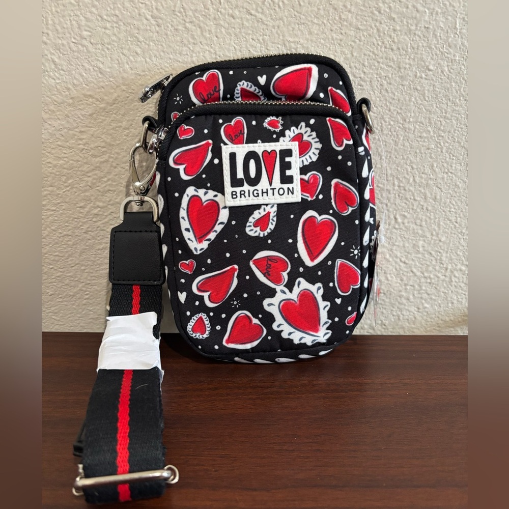 Brighton Love Heart Pattern Bag